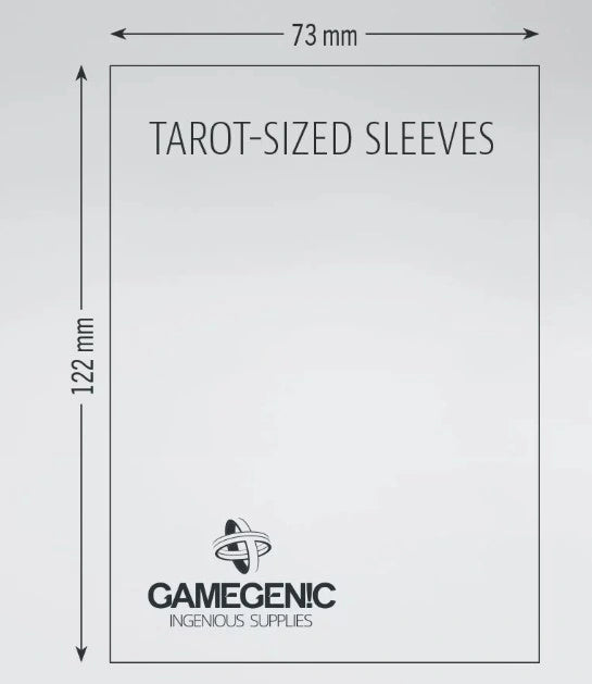 (73x122 mm) Gamegenic - Matte Tarot Sleeves