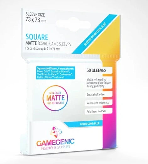 (73x73 mm) Gamegenic - Matte Square Sleeves