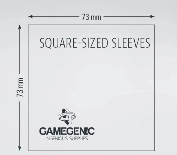 (73x73 mm) Gamegenic - Matte Square Sleeves