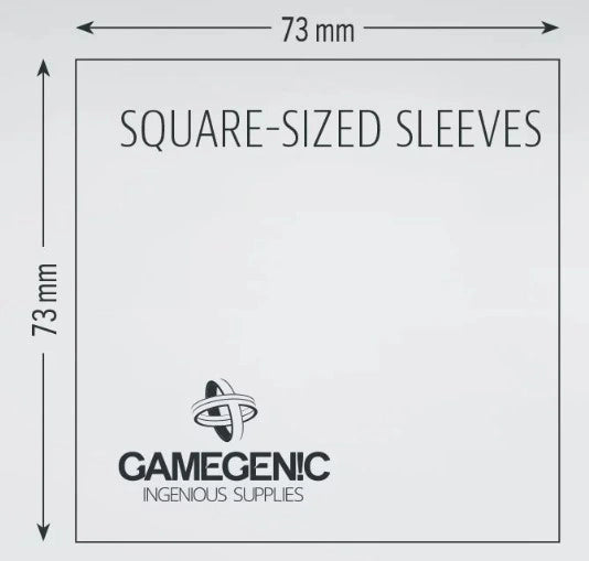 (73x73 mm) Gamegenic - PRIME Square Sleeves