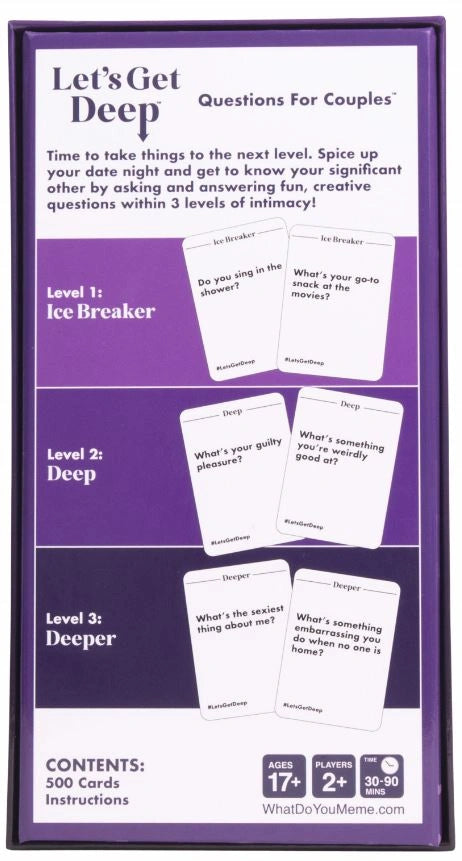 Let’s Get Deep UK Edition