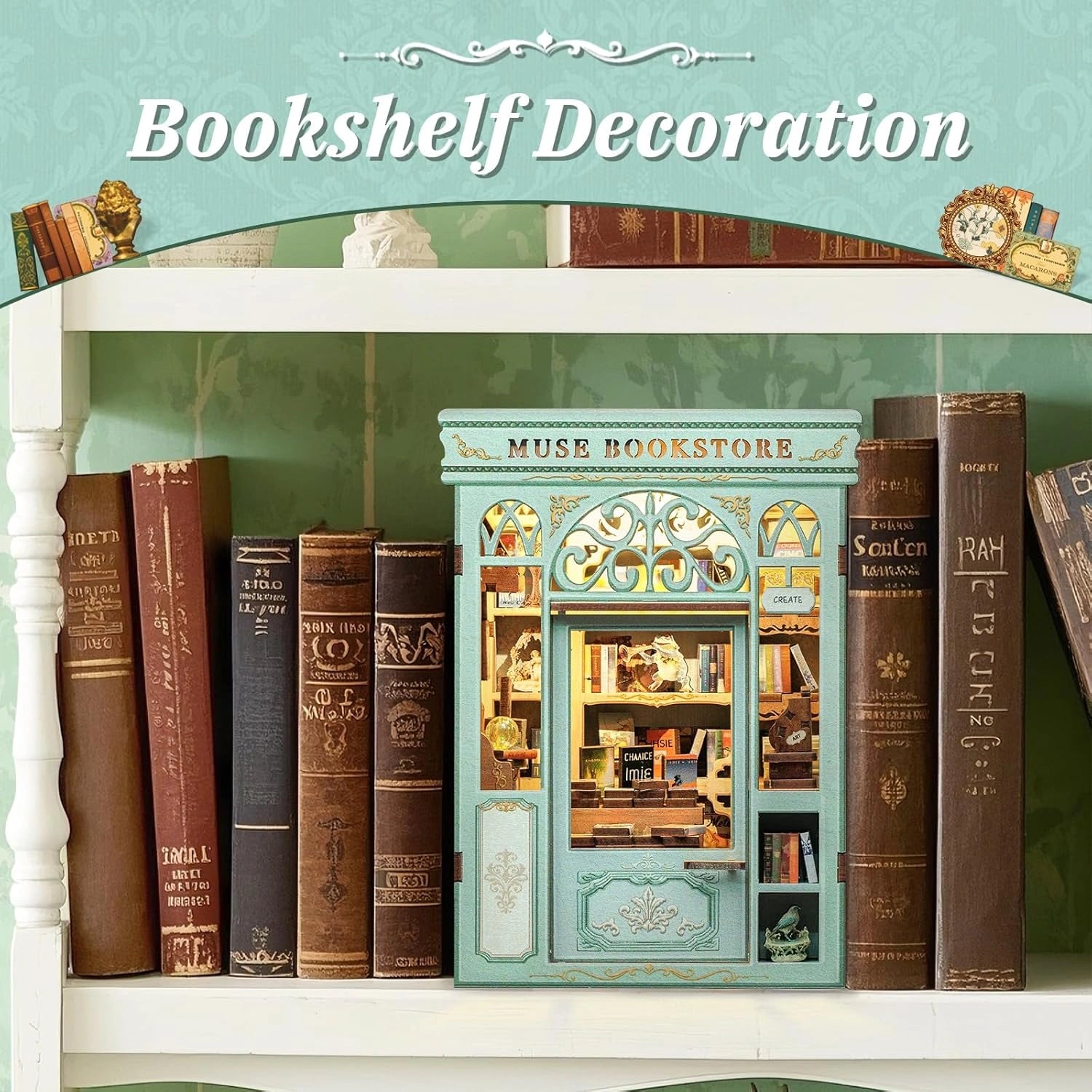 Muse Bookstore - Book Nook Kit - CuteBee