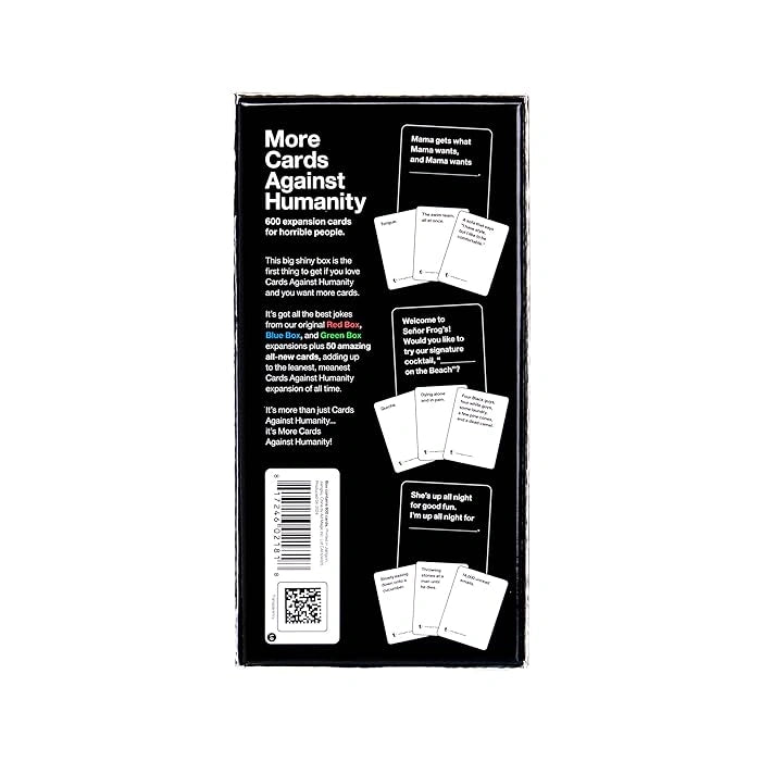 More Cards Against Humanity 600-card Expansion