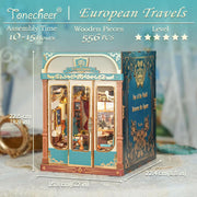 European Travels, Infinity Train Cabin 3D - Tonecheer