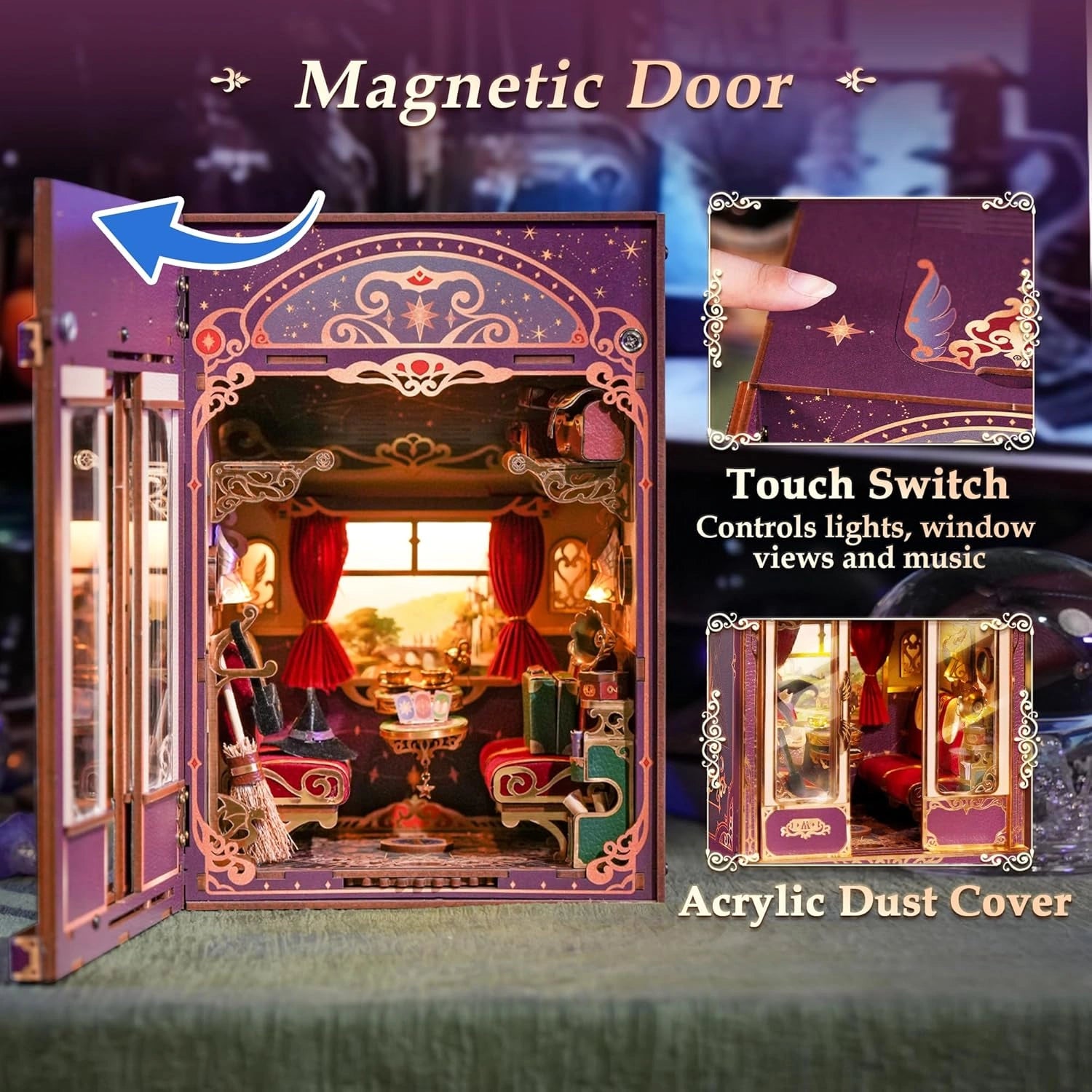 Magical Journey, Infinity Train Cabin 3D - Tonecheer
