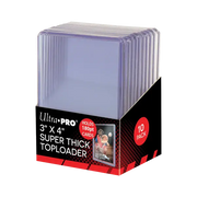 3" x 4" Super Thick 180PT Toploader (10st)
