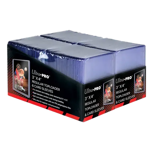 3" x 4" Toploaders & Soft Sleeves Bundle (200st)