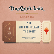 Deltagarbiljett - MTG 2HG Pre-Release The Hobit