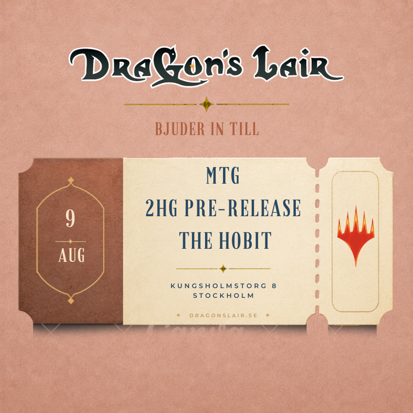 Deltagarbiljett - MTG 2HG Pre-Release The Hobit 9/8
