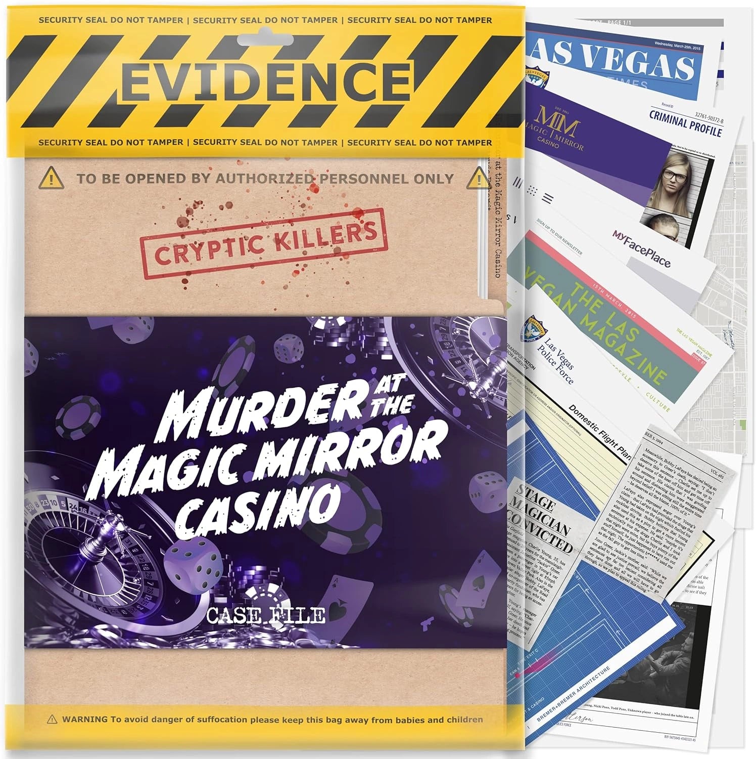 Cryptic Killers Murder at the Magic Mirror Casino