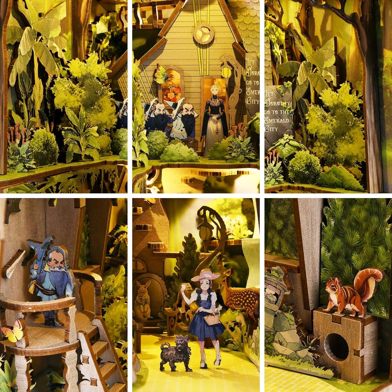 The Amazing Adventures of Dorothy - Book Nook Kit - Aslowsnail