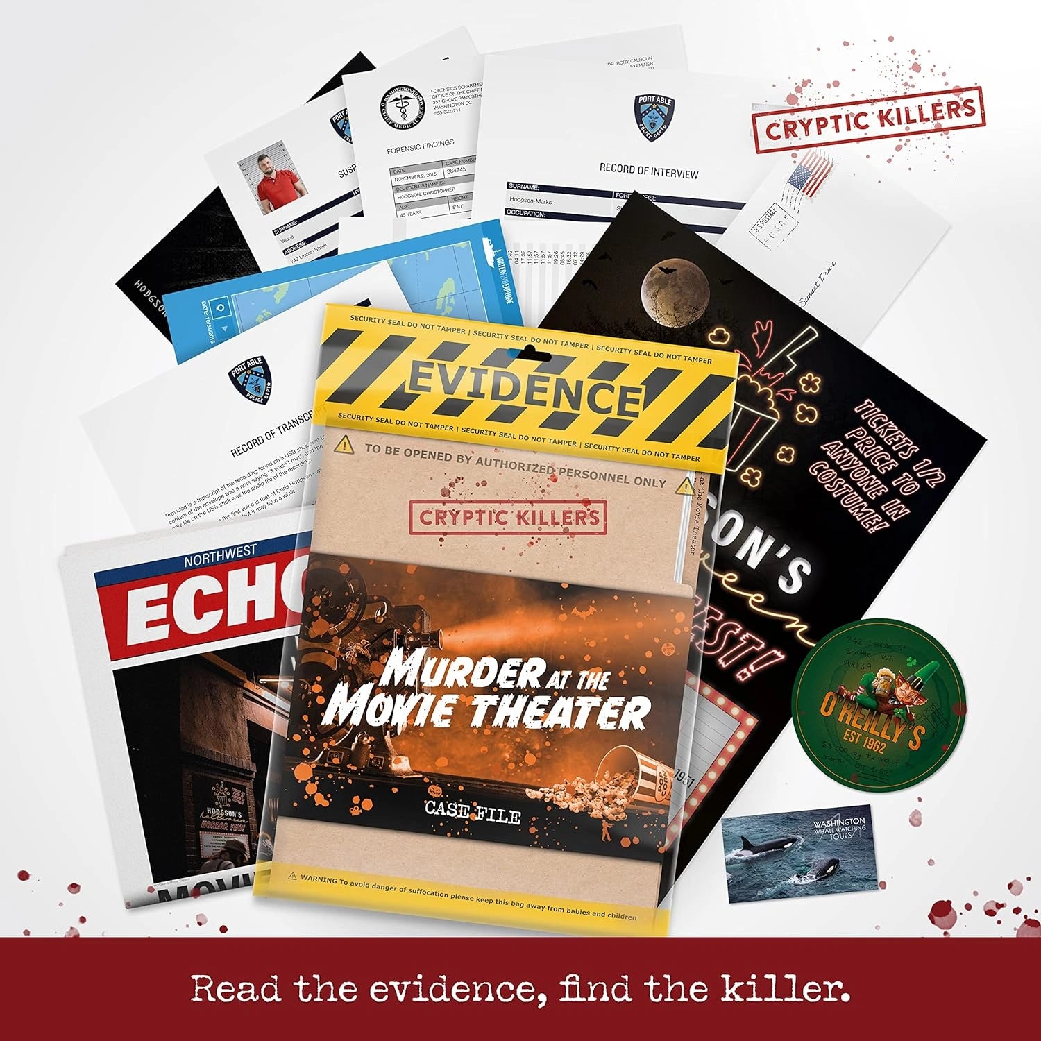 Cryptic Killers Murder at the Movie Theater