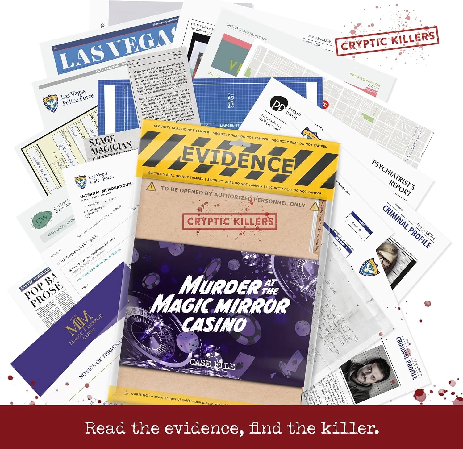 Cryptic Killers Murder at the Magic Mirror Casino