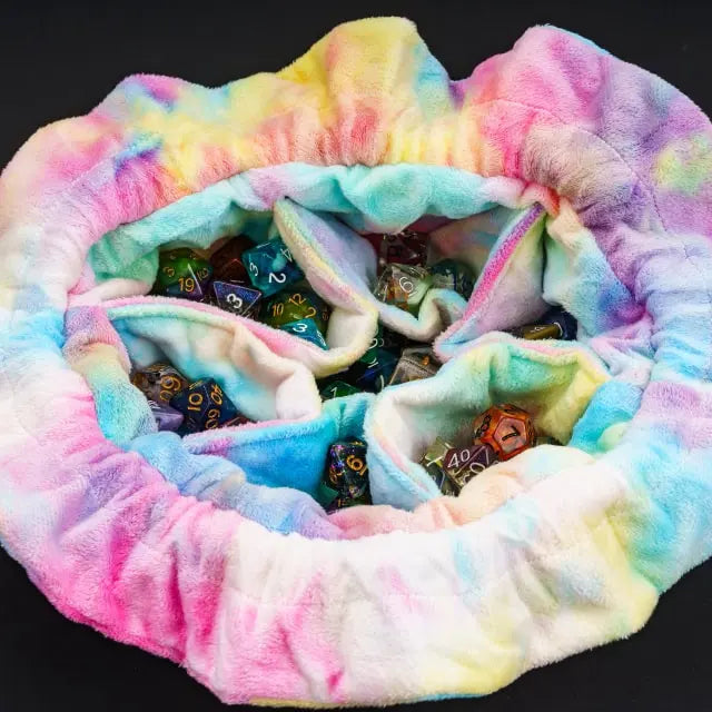 Rainbow Dice Storage Bag
