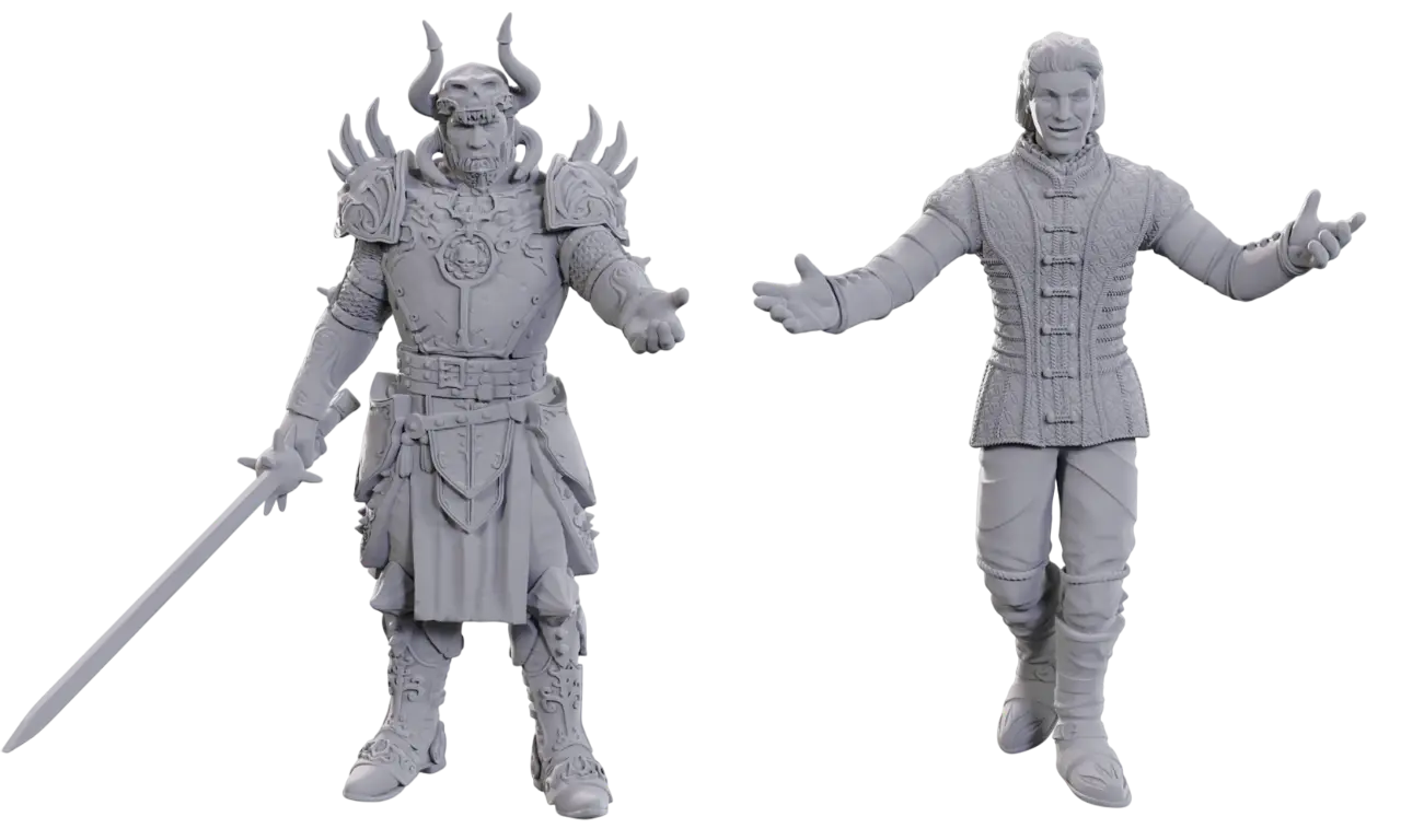 D&D Nolzur's Mini: SE BG3 - Sarevok Anchev & Raphael