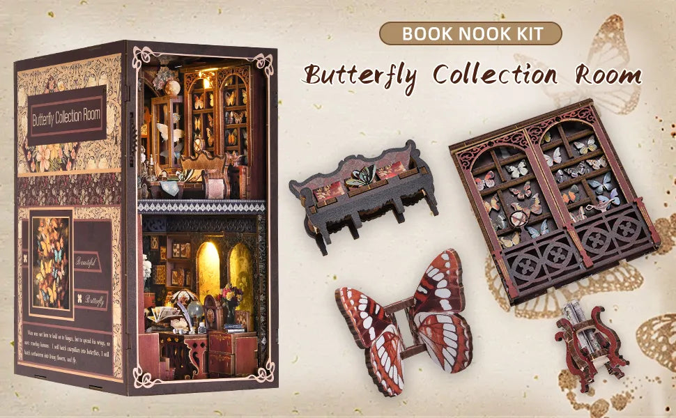 Interstellar Home - Book Nook Kit - Aslowsnail