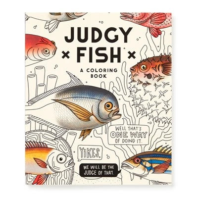 Judgy Fish Coloring Book