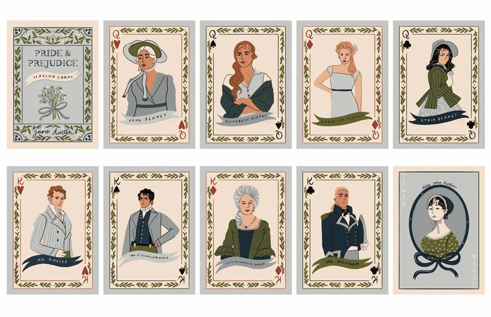 Playing Cards - Jane Austen Collection (3 Decks)