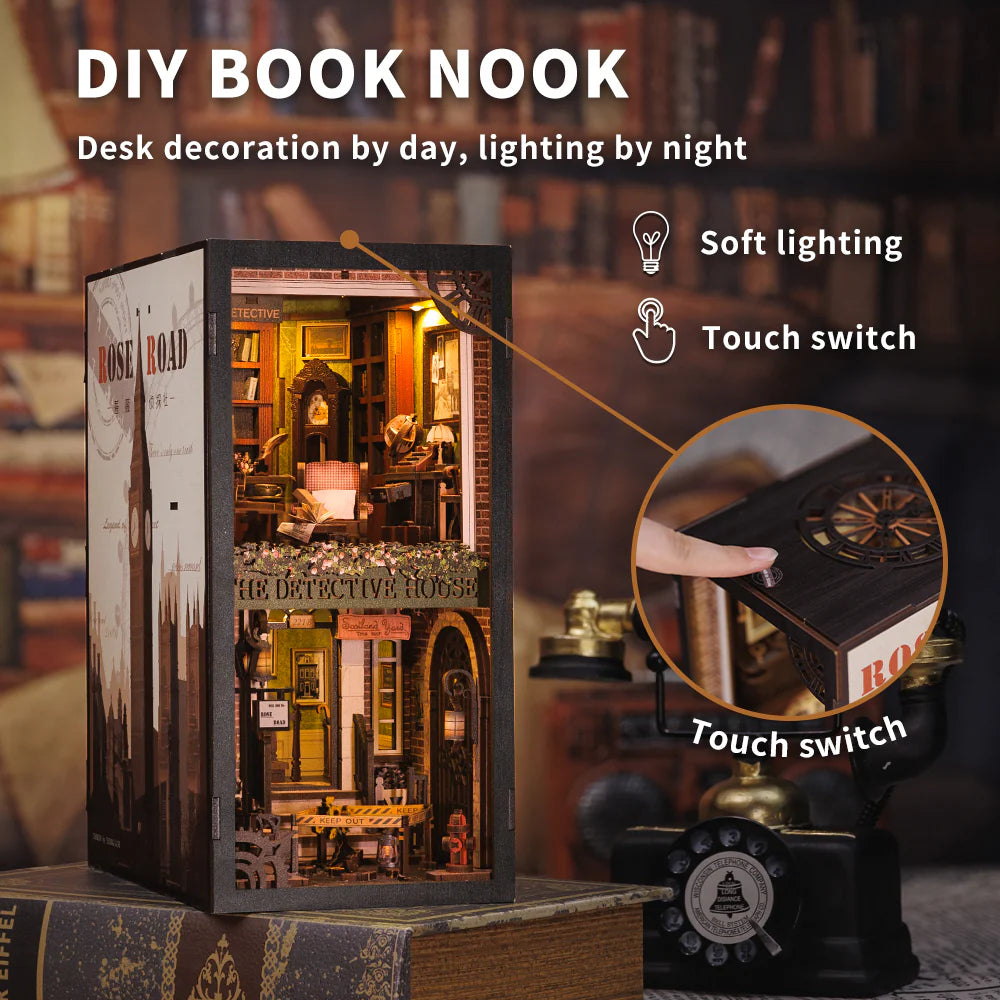 Rose Detective Agency - Book Nook Kit - CuteBee