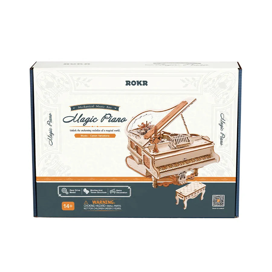 Magic Piano - Mechanical Music Box DIY - Rolife