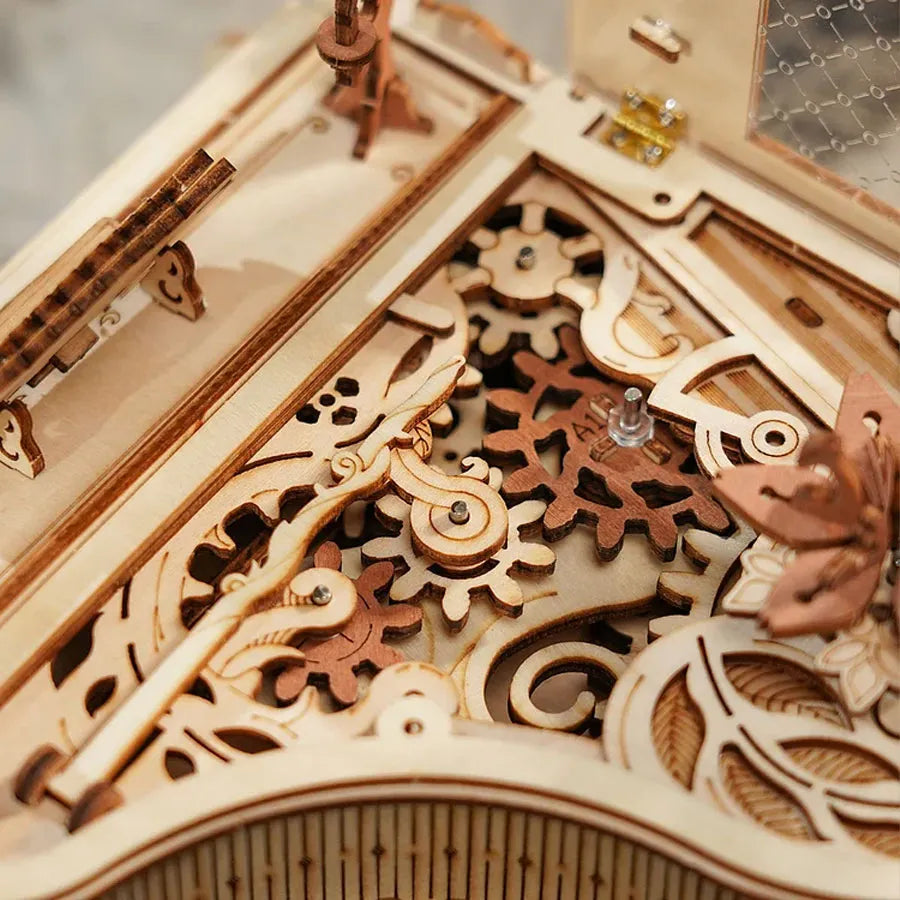 Magic Piano - Mechanical Music Box DIY - Rolife