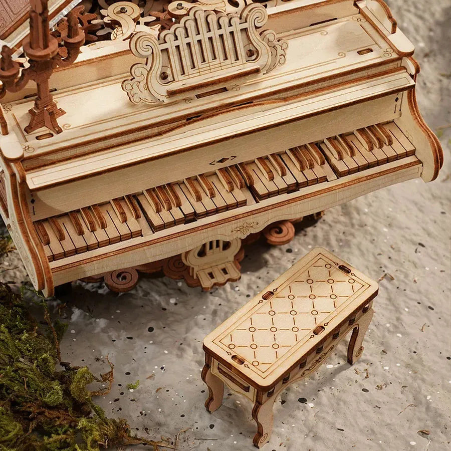 Magic Piano - Mechanical Music Box DIY - Rolife