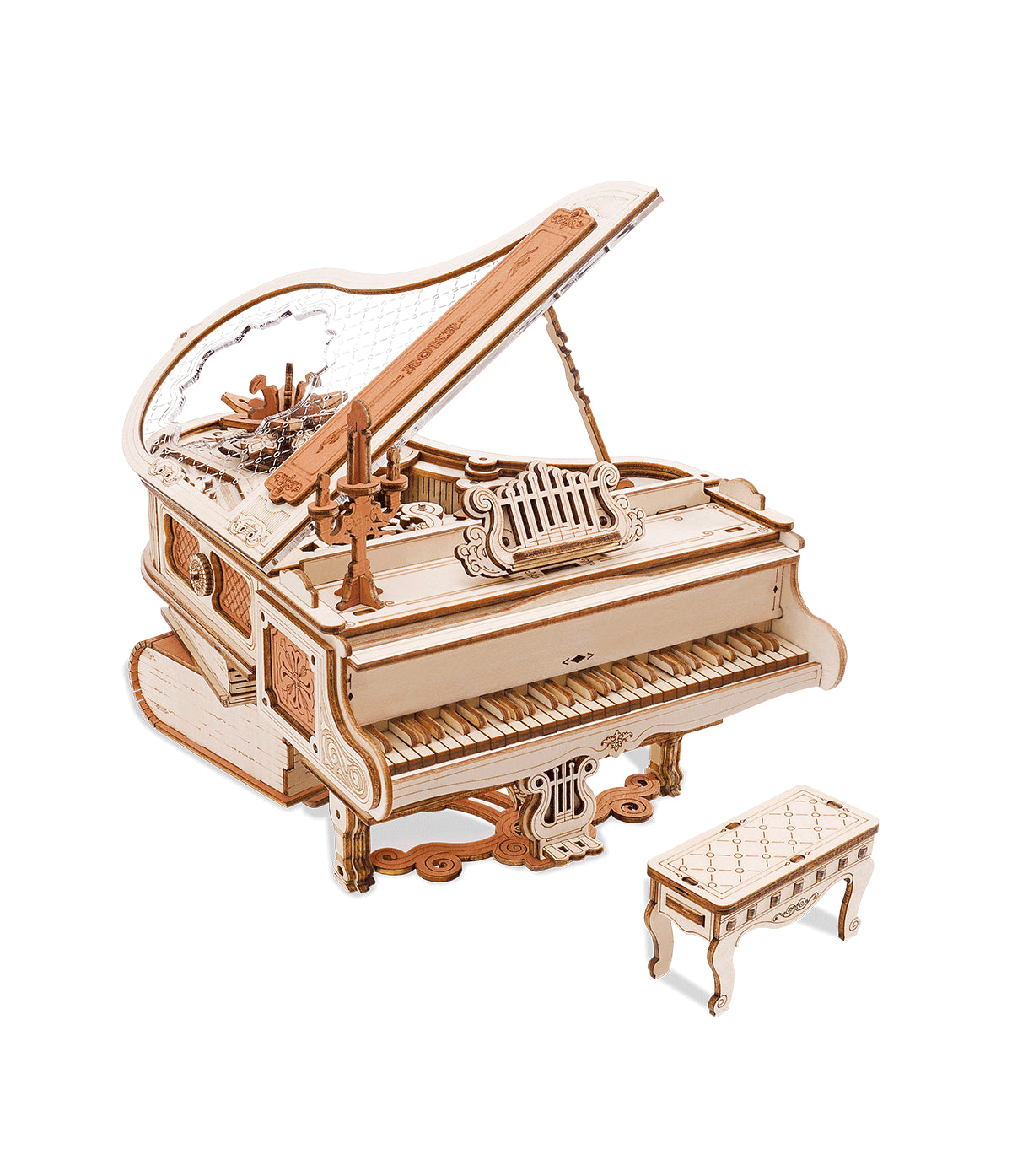 Magic Piano - Mechanical Music Box DIY - Rolife