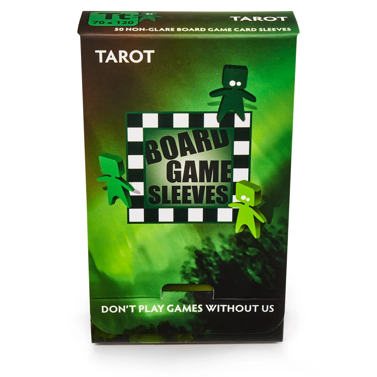 (70x120mm) Board Game Sleeves - Non-Glare: TAROT (50st)
