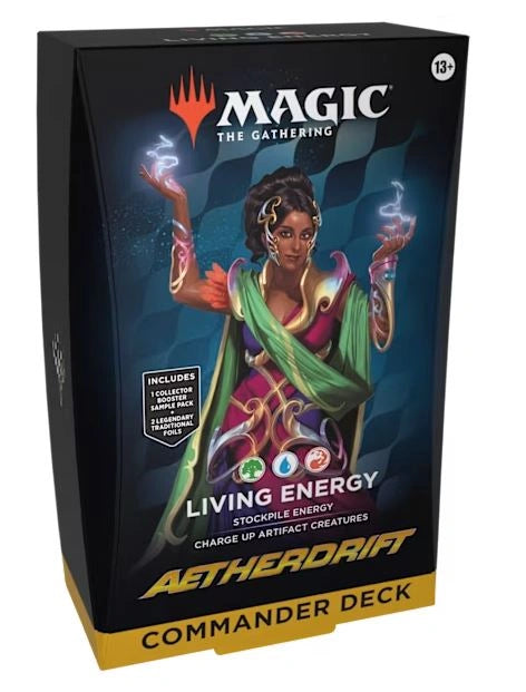 Aetherdrift Commander Deck - Living Energy