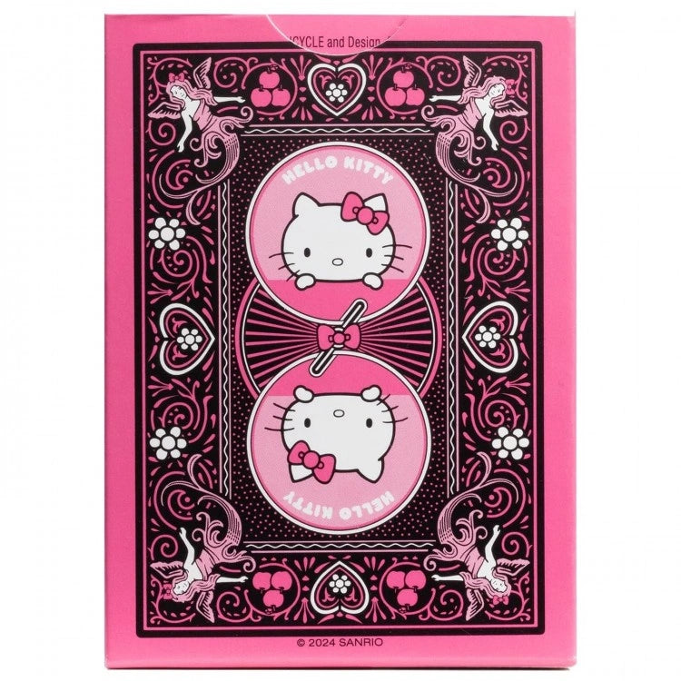 Bicycle Hello Kitty Black & Pink Playing Cards Deck