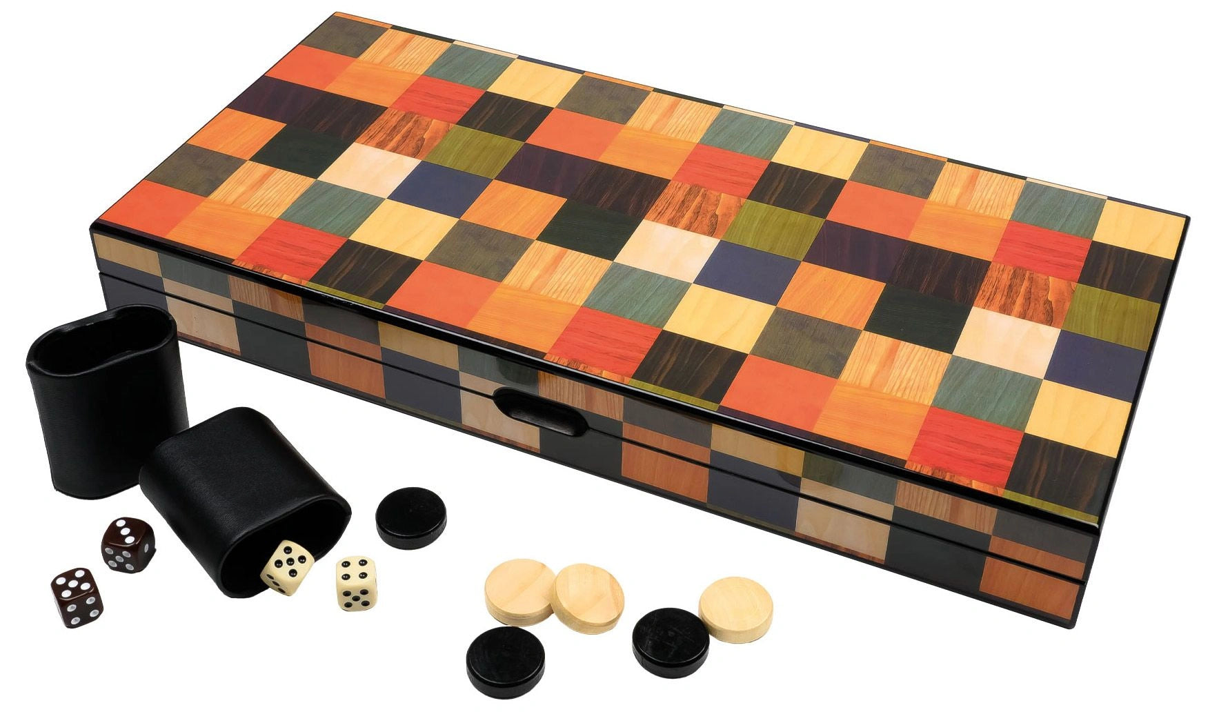 Backgammon Fourni, large, magnetic lock (1160)