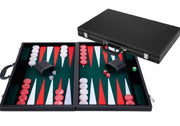 Backgammon 21" Grön, vit och röd