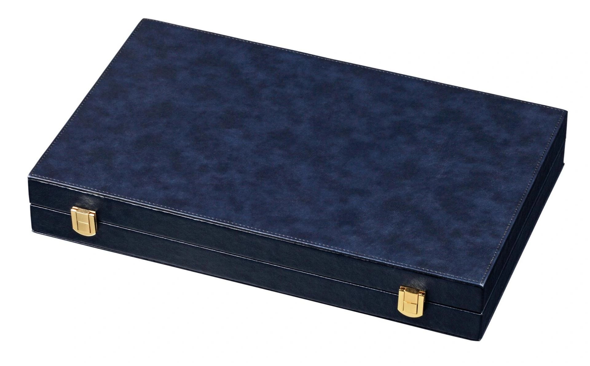 Backgammon: Blue, Medium, imitation leather (1734)