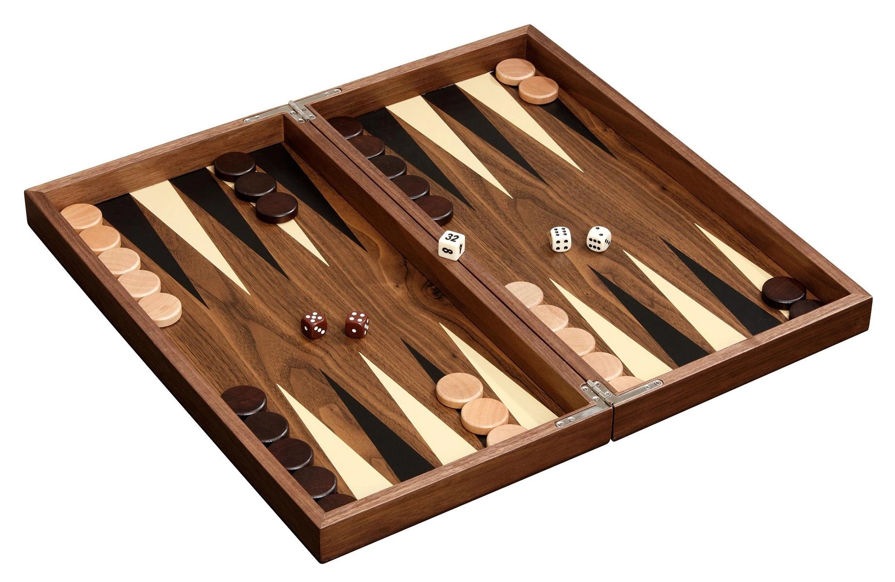 Backgammon -  Skeloudi, large, magnetic lock (1143)
