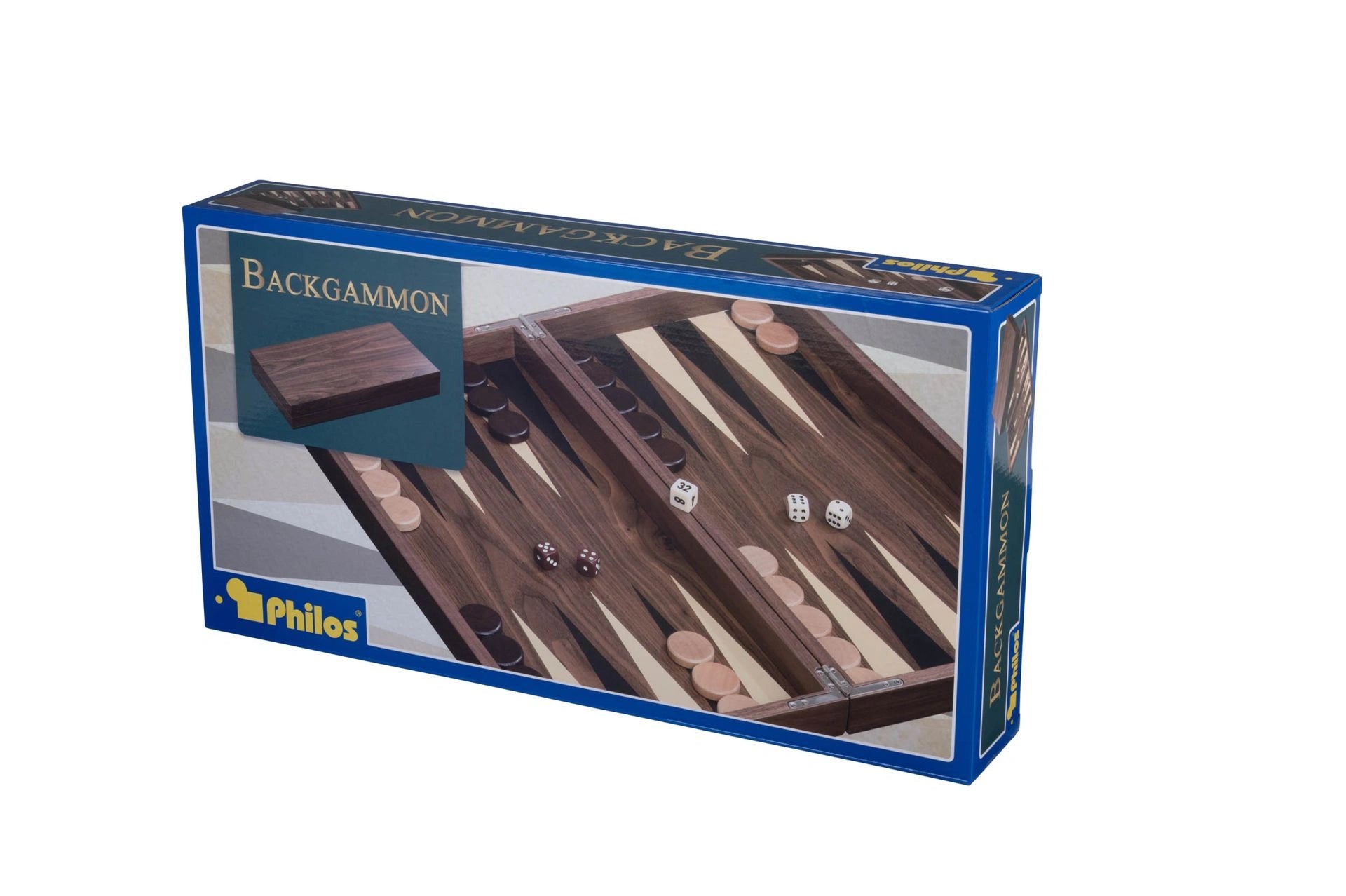 Backgammon -  Skeloudi, large, magnetic lock (1143)