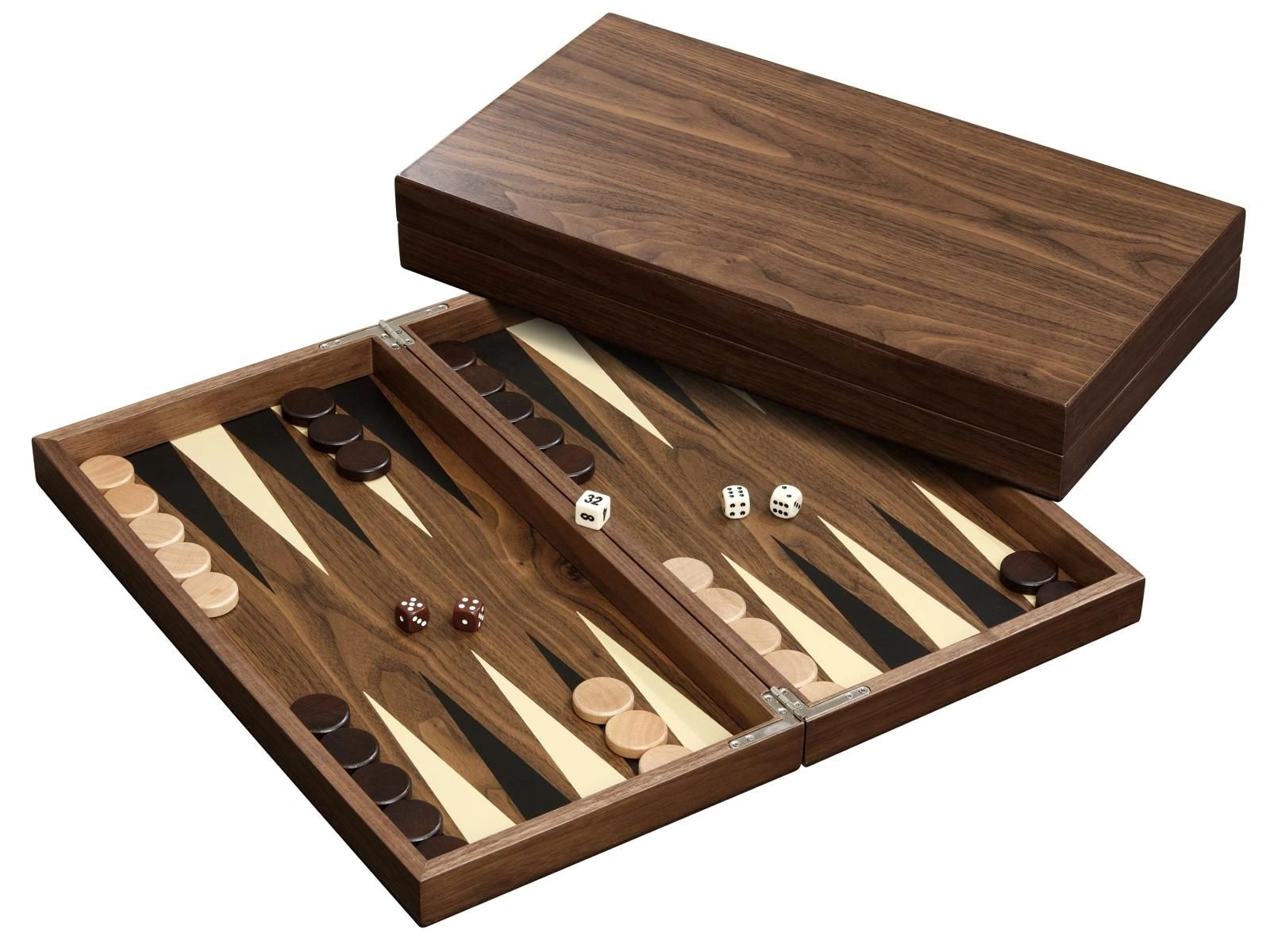 Backgammon -  Skeloudi, large, magnetic lock (1143)