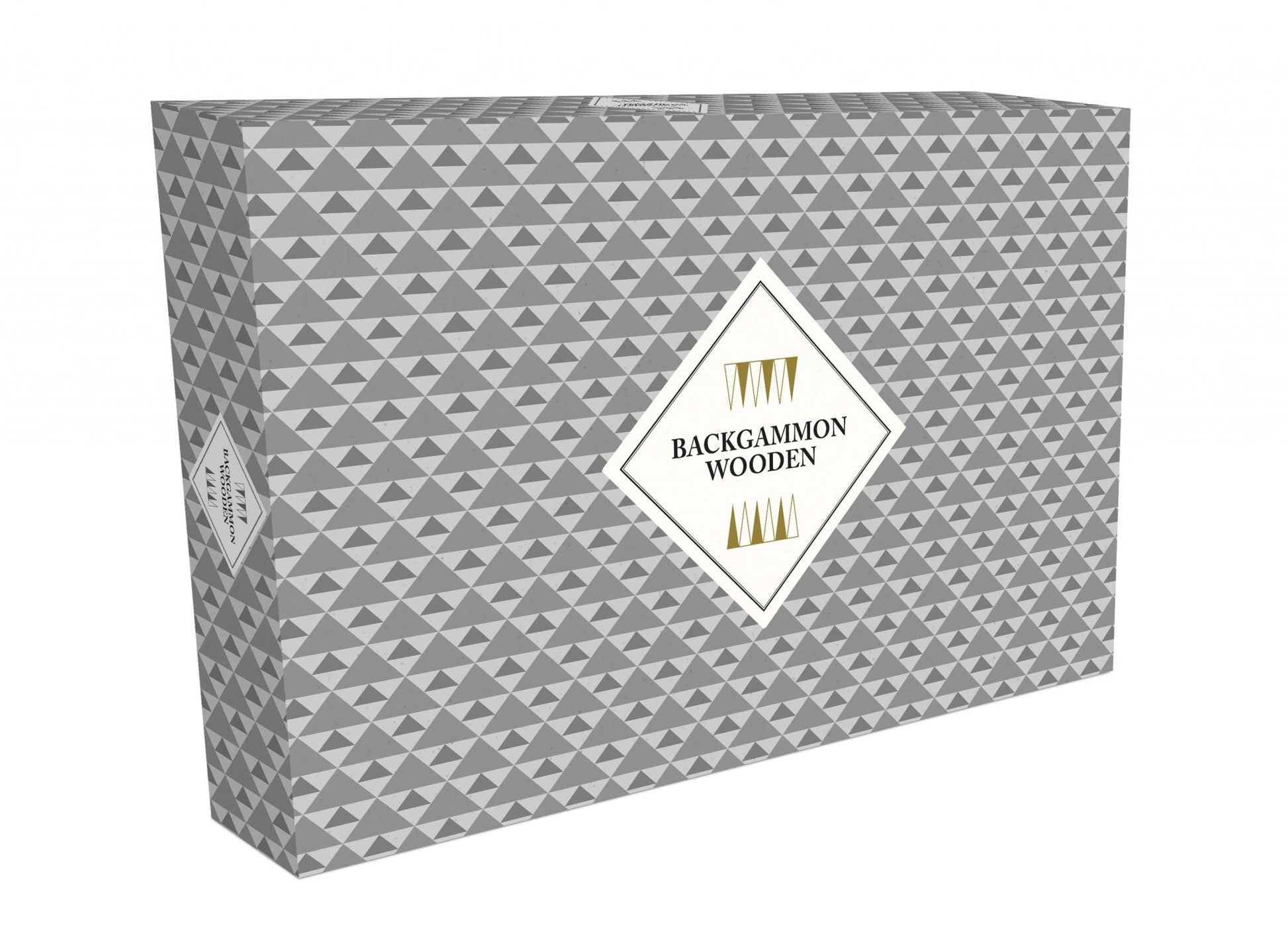 Backgammon Wood Small (12'')