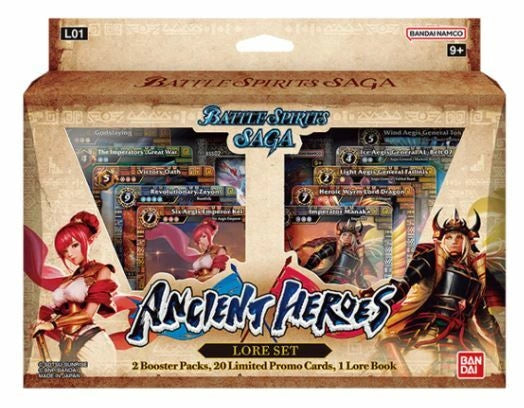 Battle Spirits Saga - LORE SET 01 ANCIENT HEROES