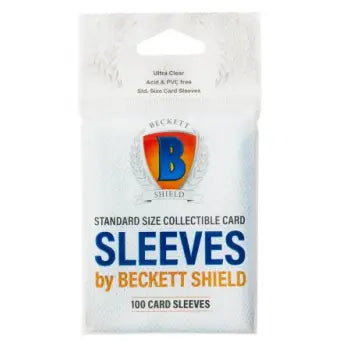 Beckett Shield Standard Card Sleeves (100 Sleeves)