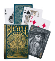 Bicycle Aureo green Playing Cards