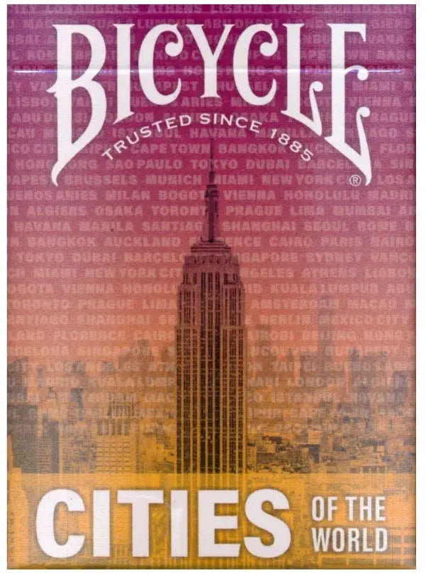 Bicycle Cities of the World Playing Cards Deck