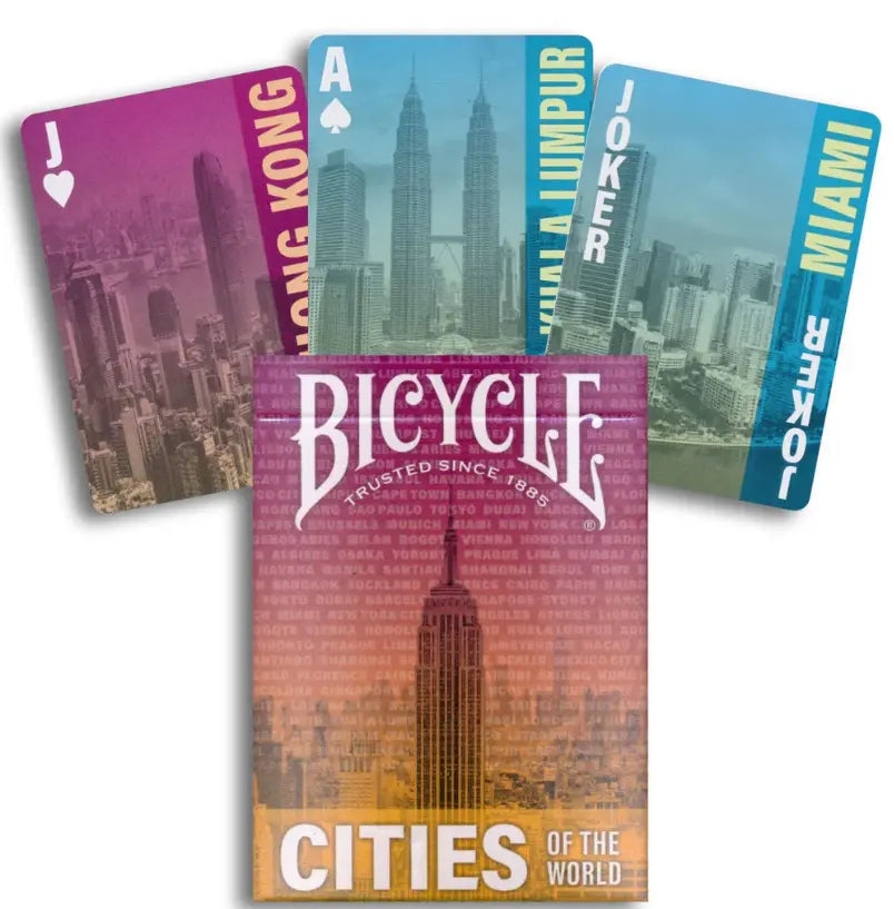 Bicycle Cities of the World Playing Cards Deck