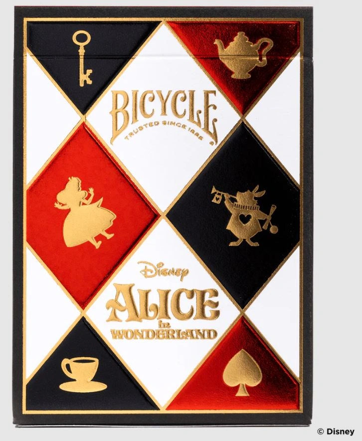 Bicycle Disney Alice in Wonderland Playing Cards