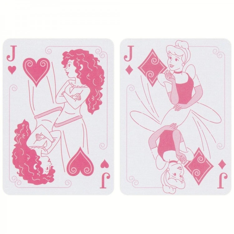 Bicycle Disney Princess Playing Cards - Navy