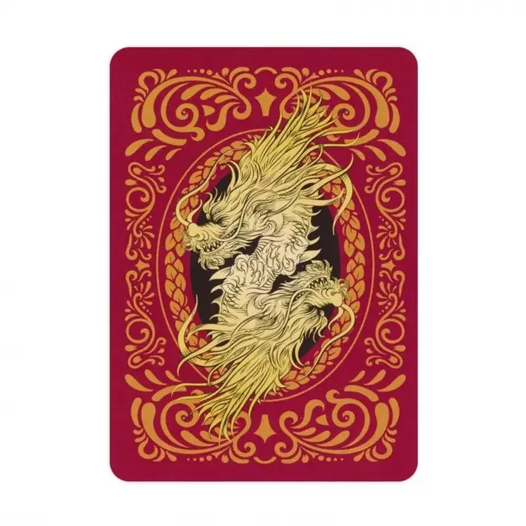 Bicycle Dragon playing cards (Red)