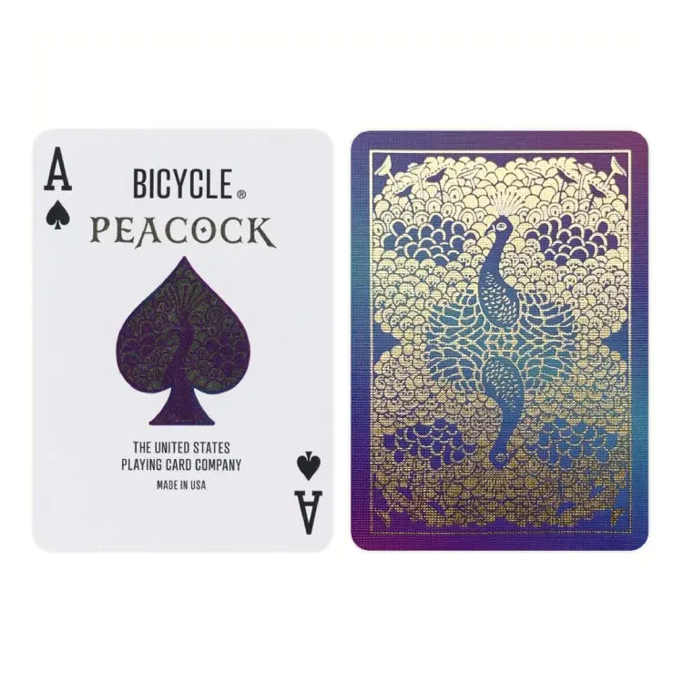 Bicycle Peacock Purple No 20 Playing Cards