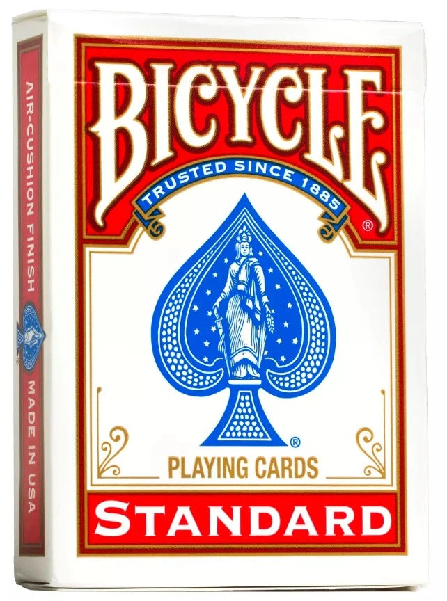 Bicycle Playing Cards Standard, Red or Blue