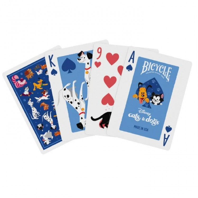 Bicycle Disney Cats and Dogs Playing Cards
