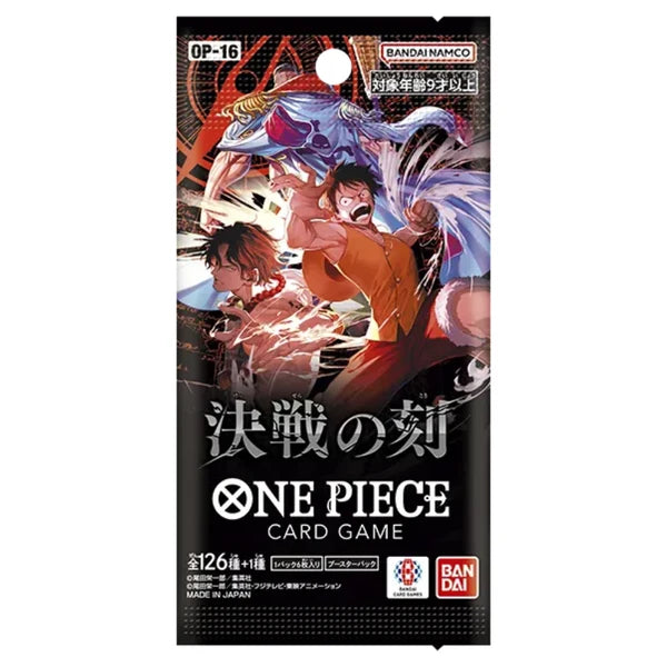 One Piece TCG: OP-16 The Moment of Decisive Battle Booster (Japansk)