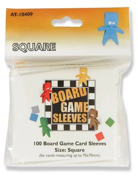 (70x70mm) Board Game Sleeves - Square - 100pack